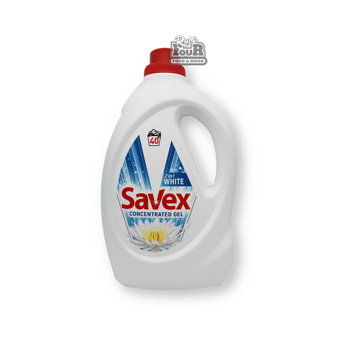 Լվացքի հեղուկ «Savex 2in1 White» 2.2լ
